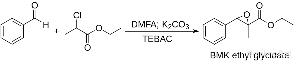 BMK Ethyl Glycidate from Benzaldehyde