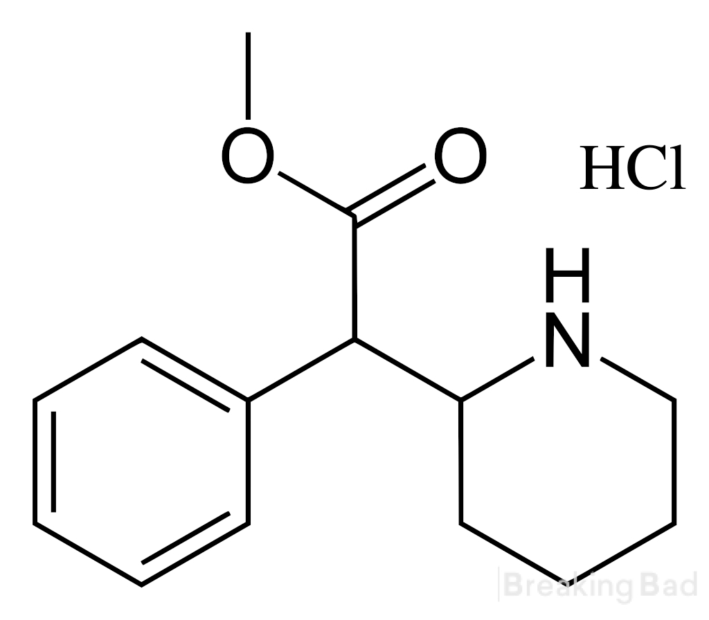 Methylphenidate hydrochloride [Methyl phenyl(piperidin-2-yl)acetate hydrochloride]